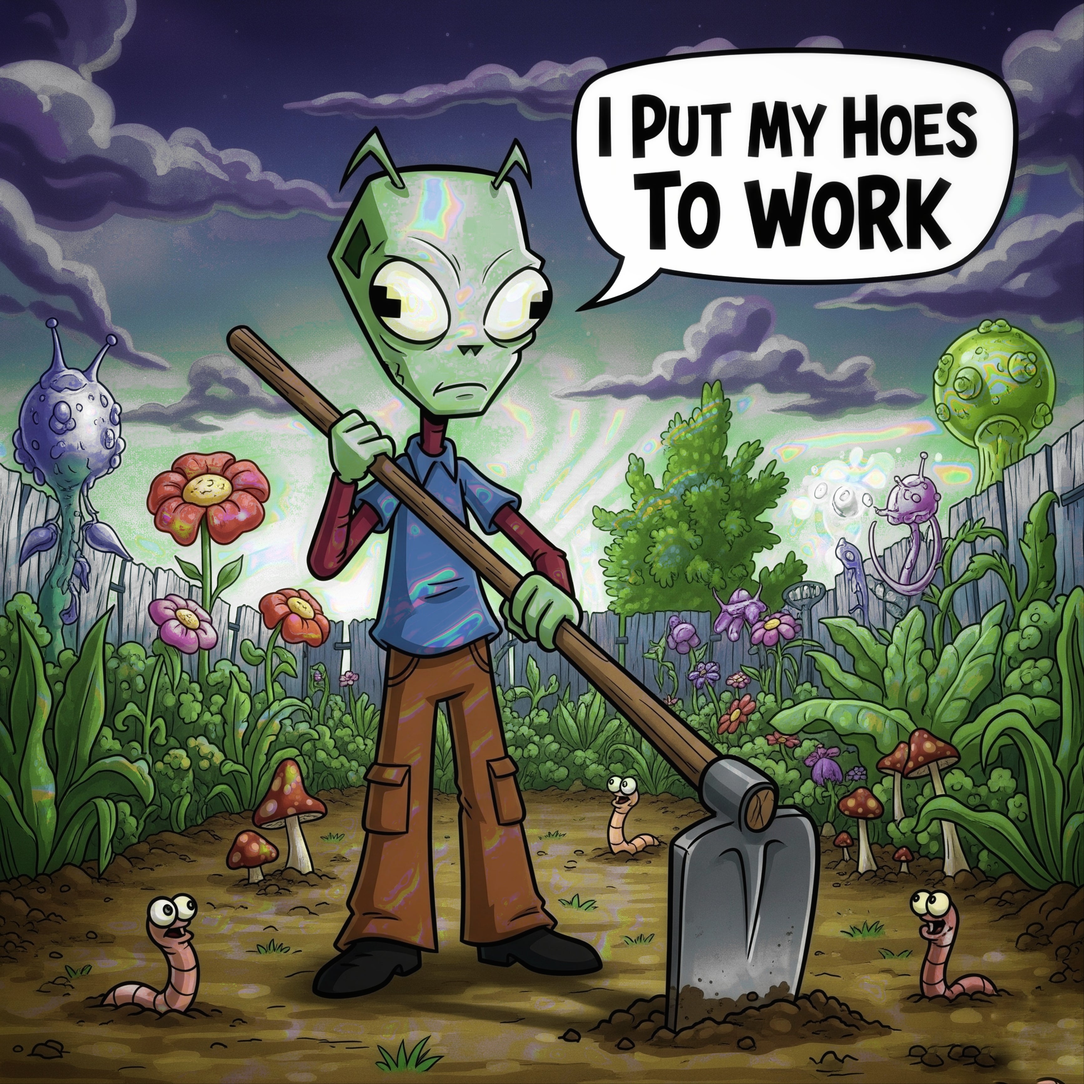 MERCH - Sticker 5.5"x5.5" (Work)